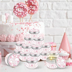 24Pcs Bow Baby Shower Party Candles for Gender Reveal Gift - Image 4