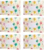 Decorative Shipping Boxes Decorated Gift Boxes For Mailing Birthday Gifts & Holiday Presents, 6 Pack of Everyday Shipping Boxes, Multiple Sizes and Designs, Celebrate Balloons, Large - Image 6