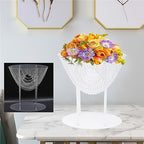 2PCS Acrylic Tabletop Flower Stand, Wedding Crystal Stand Set Table Decorations, 11.8×23.62×26.77Inch Flower Vases for Event Restaurant Hotel Party Centerpieces, Modern Style - Image 3