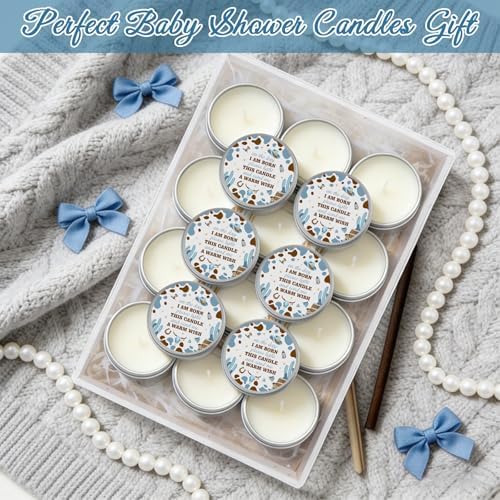 24Pcs Cowboy Baby Shower Party Candles for Gender Reveal - Image 4