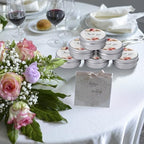 MTLEE 50 Pcs Wedding Candles Gift Favors for Guests 1 Oz, Dahlia Flowers - Image 6
