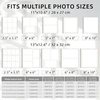 Vienrose Self Adhesive Photo Album with Window 13x12.6 60 Pages Purple - Image 6