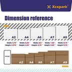 Xxcxpark 250 Qty Printable A9 Invitation Envelopes 5.75 x 8.75 Cards, Self Seal 120GSM Brown Paper Envelopes for Invitations, Papers, Photos, Documents, Wedding, Baby Shower, Easy to Seal and Peel - Image 3