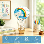 8 Sets Hot Air Balloon Decorations Table Centerpieces - Image 5