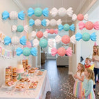 Lewtemi 12 Pcs Candy Party Decoration Candyland Paper Lanterns 9.84 Inch Candy Hanging Paper Lantern Sweet Donut Sprinkle Party Decoration with Fishing Line for Birthday Baby Shower Wedding DIY Decor - Image 6