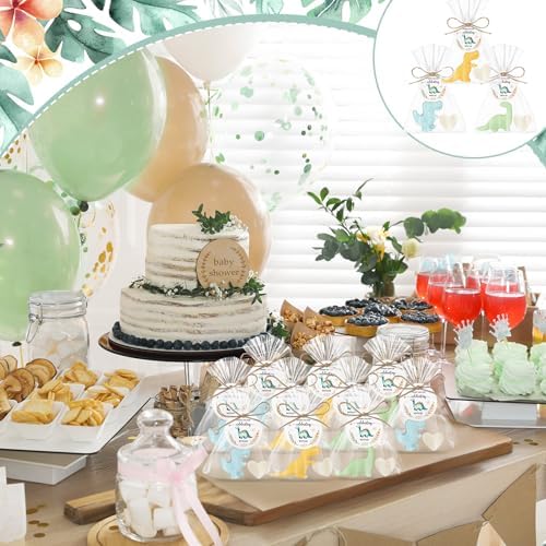 Demissle 40 Sets Dinosaur Soap Party Favors Bulk, Mini Handmade Dino Soaps - Image 4