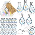 Minatee 50Set Baby Shower Bottle Openers Nail Clipper for Guest, Elephant by Minatee