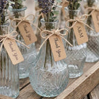 Glass Bud Vases in Bulk, Mini Vintage Vases Set for Wedding, Baby Shower - Image 7