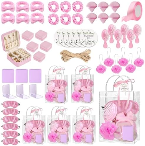 6 Set Baby Shower Prize for Winner Guest Pink Bridal Shower Favor Gifts by Unknown