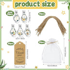 Minatee 50Set Baby Shower Bottle Openers Nail Clipper for Guest, Forest - Image 2