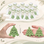 Leelosp 20 Set Christmas Tree Soaps Christmas Baby Shower Favors for Guests - Image 2