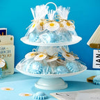 Demissle 40 Pcs Sunflower Soap Here Comes The Son Baby Shower Favor, Blue - Image 6