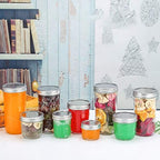 Accguan 4oz / 120ml Mason Jars Glass Jelly Jars, Canning Jars With Regular Lids, Ideal for Honey,Jam,Wedding Favors,Shower Favors, 40 Pack - Image 7