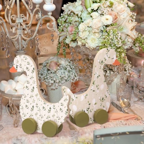 2 Pcs Silly Goose Table Centerpieces One Silly Goose Baby Shower Decor - Image 3