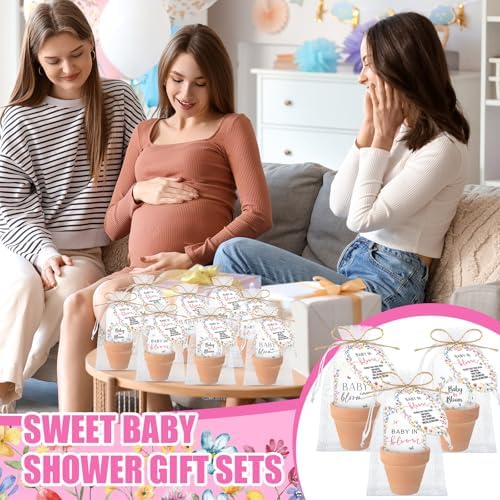 Reallnaive Baby Shower Party Favors Baby in Bloom Envelopes Seed Packets - Image 6
