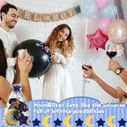 50 Set Baby Shower Soap Favors Moon and Star Bath Soaps, Yellow - Image 5