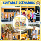 Resurhang 200 Pcs Safety First Favors, School Bus Gifts Bulk - Image 6