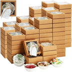 Teenyyou 25 Pack Wedding Favors for Guests Small Ceramic Bowls Bulk Gifts Set 3.3 Inch Sage Green Verdure Design Mini Dipping Bowl Sauce Dish with Cards Box for Party Shower Favor Souvenir by Teenyyou