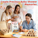 wookidel 118PCS Baby Shower Games Kit, Baby Blocks for Baby Shower - Image 5