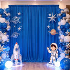 20x12 ft Royal Blue Backdrop Curtains for Weddings, Birthdays and Photos - Image 5