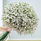 50 Pcs Baby Breath Artificial Flowers, Fake Babys Breath Gypsophila Flowers Bulk, Realistic Artificial Flowers Bouquet Flores Artificiales para Decoracion for Wedding Party Home Decoration - Image 3
