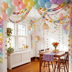 Taobary Pastel Party Decorations 600 Sheet Paper Chain for Birthday - Image 2