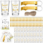Pickmesh 50 Set Bee Baby Shower Favor Shot Glass Bottle Opener Keychain by Pickmesh