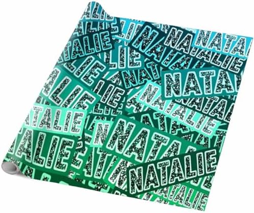 AOFUN Custom Wrapping Paper Christmas Wrapping Paper Thick Cute Birthday Wrapping Paper Personalized Wrapping Paper with Name/Text 3 Rolls 58" x 23" - Image 5