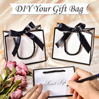 EQOREIIN 100 PCS Small Gift Bags with Handles, 5.5x 2.5x4.7 Inches Mini Bag - Image 5