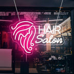 Hair Salon Neon Sign for Wall Decor, LED Neon Signs Lights, Pink Salon Hair Tech Decor Neon Signs for Barber Shop, Beauty Salon Studio Beauty Room Business Sign - Image 5