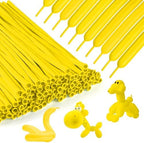 Yellow 260 Balloons Yellow Long Balloons and 260 Balloon Pump Electric for Gender Reveal Baby Shower Party Decorations - Image 2