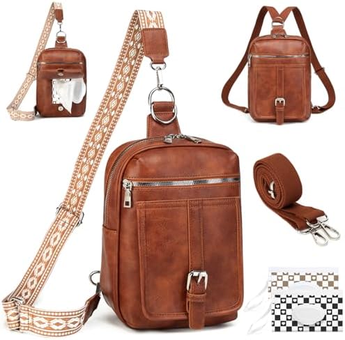 MYHOZEE Mini Diaper Bag Crossbody Small Diaper Bag Purse with Wipes Pocket by Myhozee