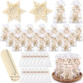 Leelosp 20 Set Snowflake Soaps Christmas Baby Shower Favors for Guests by Leelosp
