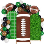 Foilswirl 34 Pieces Football Backdrop Set, Football Arch Backdrop Cover by Foilswirl