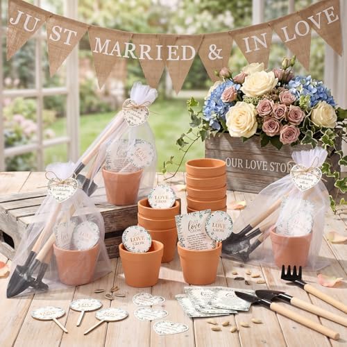 Amyhill 50 Sets Let Love Grow Wedding Favors for Guests Bulk - Image 4
