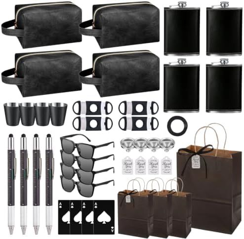 41 Pcs Baby Shower Prizes for Men, Groomsmen Gifts Wedding Party by WishFond