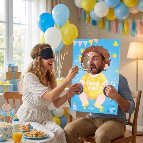 6 Set Baby Shower Game Party Favors, Recuerdos para Baby Shower - Image 5