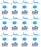 Keepsake Figurine 12 pcs Baby Boy on Blue Baby Bottle | Awesome Decorations or Party Favors | for Pregnancy Announcements, Gender Reveals, Birthday and Special Celebrations - Image 3