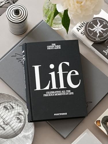 PrintWorks Life Photo Book, Black - Minimalist 80-Page Hardcover Album - Image 5