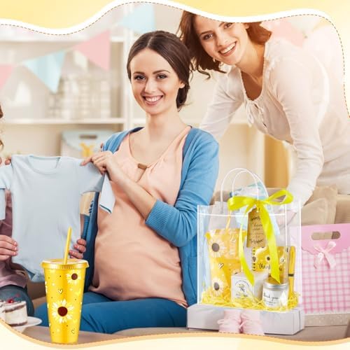 Nuogo 6 Sets New Parent Shower Prizes, Yellow Color, Sunflower Style - Image 5