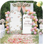 Moukeren Love Bug Baby Shower Arch Backdrop Cover 6ft and 7.2ft - Image 6