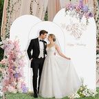 Arch Covers Set of 3(7.2FT+6.6FT+6FT), Arch Backdrop Stand Cover - Image 3