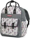 Disney Diaper Bag Backpack with Changing Pad Minnie Mouse – 16” Nylon Baby Bag for Parents, Insulated Bottle Holders, Multiple Storage Pockets by Disney