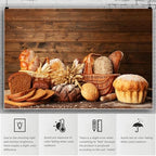 Bakery Baking Backdrop 12x8ft Baby Baker Photography Background - Image 6