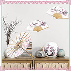 Roowest 24 Pcs Cherry Japanese Blossom Decor Set Chinese New Year Decor - Image 5
