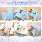 Reallnaive 43 Pcs Baby Shower Prizes for Game Winners Gifts, Blue - Image 3