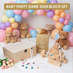Decorate Game Sign Kit, Brown Baby Shower, 150 Pack - Image 6