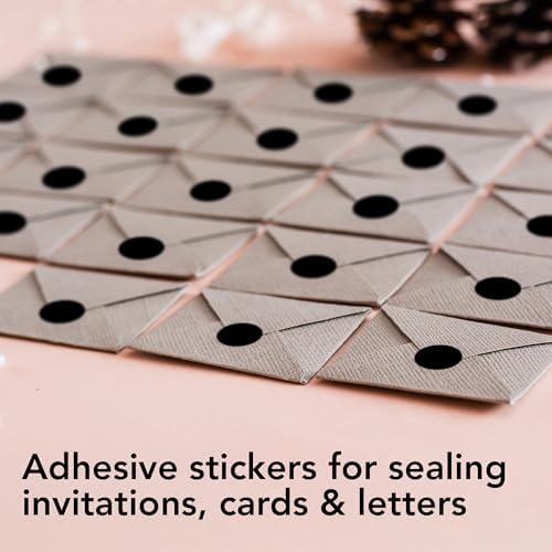 Perco Black Perforated Round Circle Dot Sticker 1/2-Inch Labels — 10 Rolls, 30,000 Stickers—Scrapbooks, Invitations for Cover-Up, Tiny Marking & Minimalist Coding, Strong Adhesive—Made in USA - Image 4