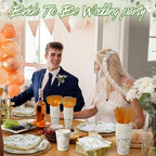 Pickmesh 400 Pcs Sage Green Bridal Shower Party Supplies Plates Serve 50 - Image 4