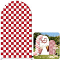 NIVIUS PHOTO She's Ready to Pop Baby Shower Arch Backdrop Cover, Party Decorations, Chiara Arch Cover for Gender Reveal, Birthday Party Photo Booth (G-05630,7.2FT) by NIVIUS+PHOTO